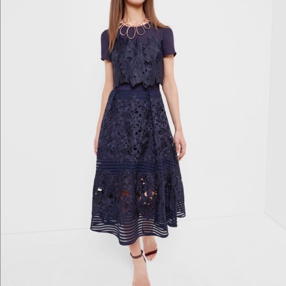 Ted baker lace dress